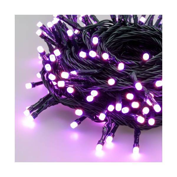 Lotti - Guirlande lumineuse animée RGB + blanc chaud Wonder minuteur 10M 500 LED multicolore à télécommande câble vert Lotti - Imagen 7