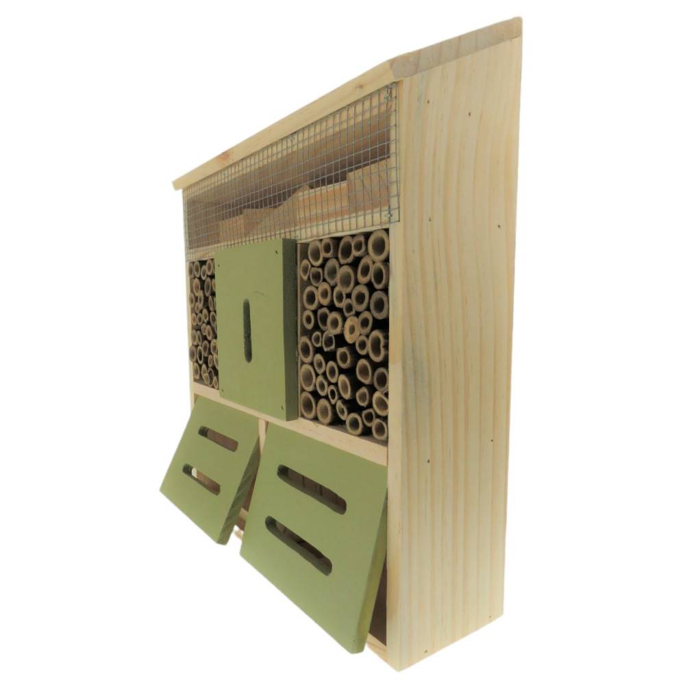 Hôtel pour insectes L, 30 x 10 x Hauteur 35.5 cm, insectes - Image 5