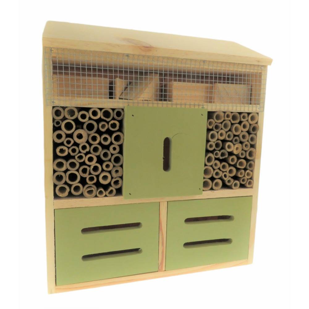Hôtel pour insectes L, 30 x 10 x Hauteur 35.5 cm, insectes - Image 6