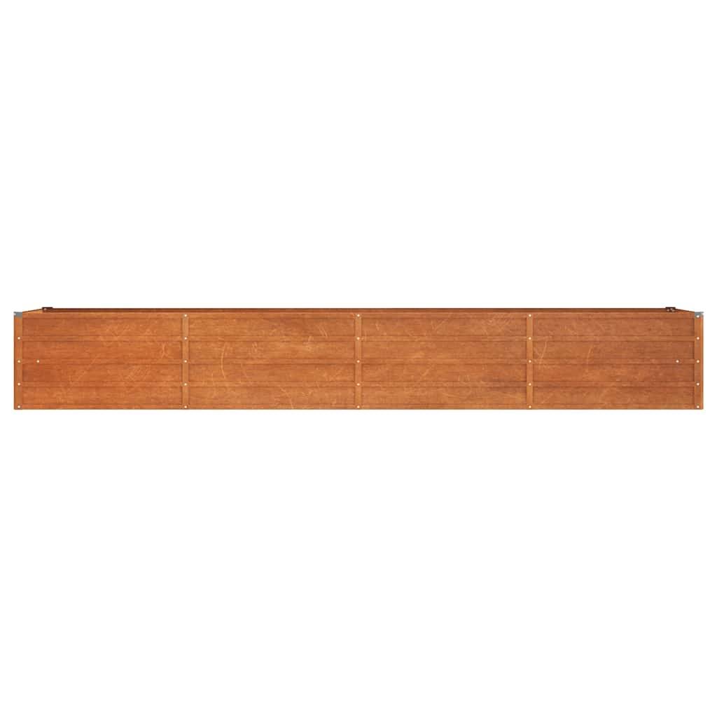 ComfortXL - Carré potager XXL en acier Corten pour grand jardin 320x80x45cm – ComfortXL Outdoor Living - Image 4