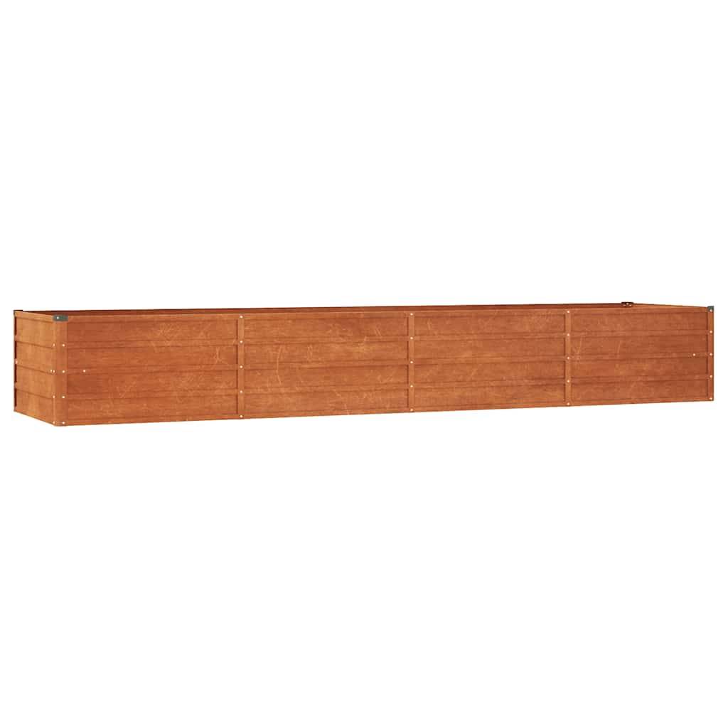 ComfortXL - Carré potager XXL en acier Corten pour grand jardin 320x80x45cm – ComfortXL Outdoor Living - Image 2