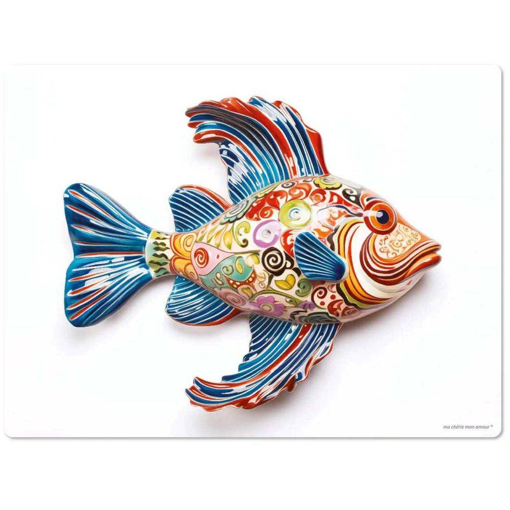Set de table en vinyle 40 x 30 cm Equateur Lot de 6 sets de table motifs assortis - Imagen 3