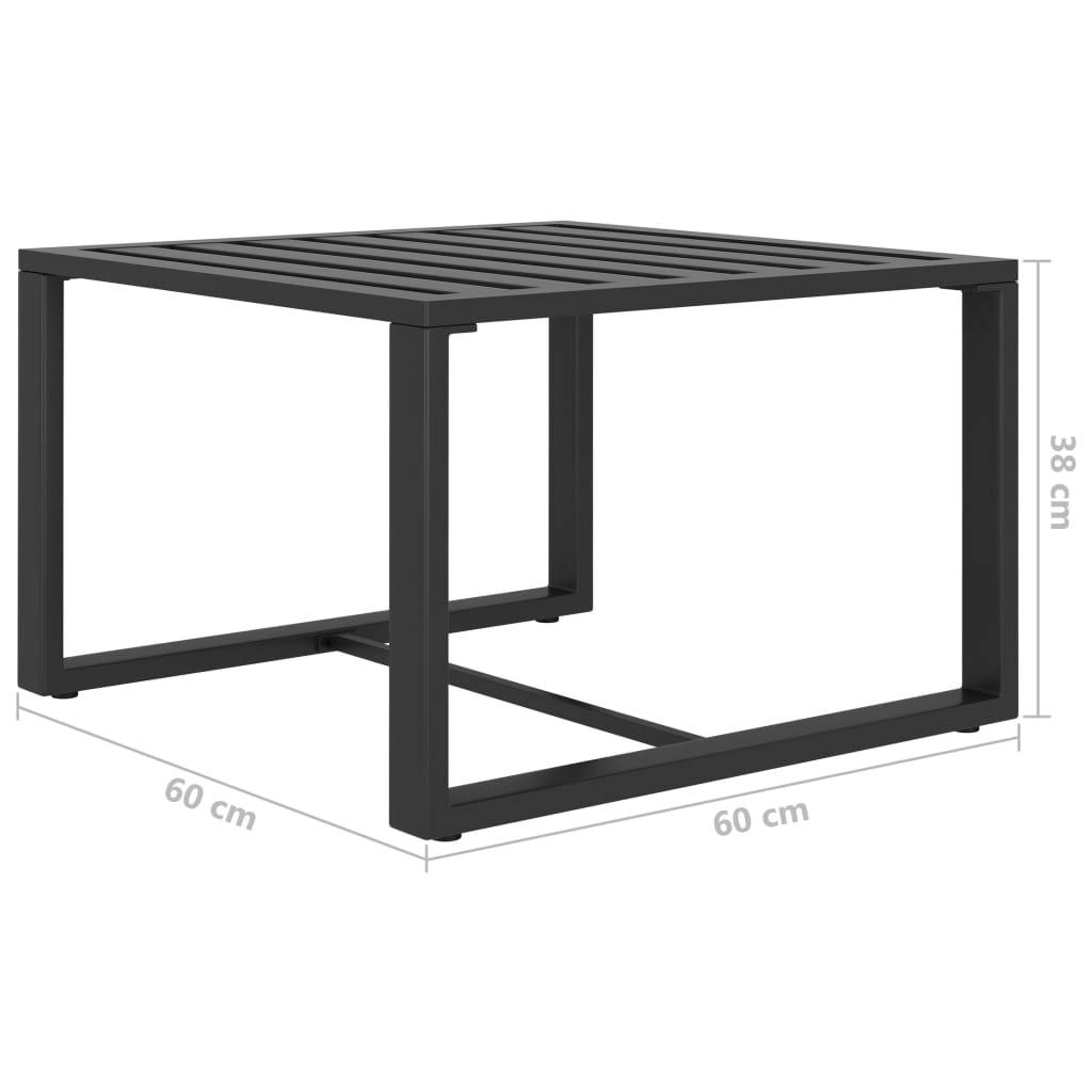 Vidaxl - Salon de jardin 6 pcs avec coussins Aluminium Anthracite vidaXL 49233 - Image 3