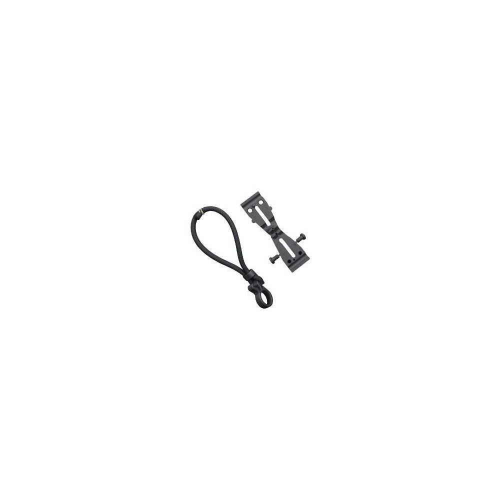 Une pince Fix Kit noire pour bâche de piscine. - Imagen 4