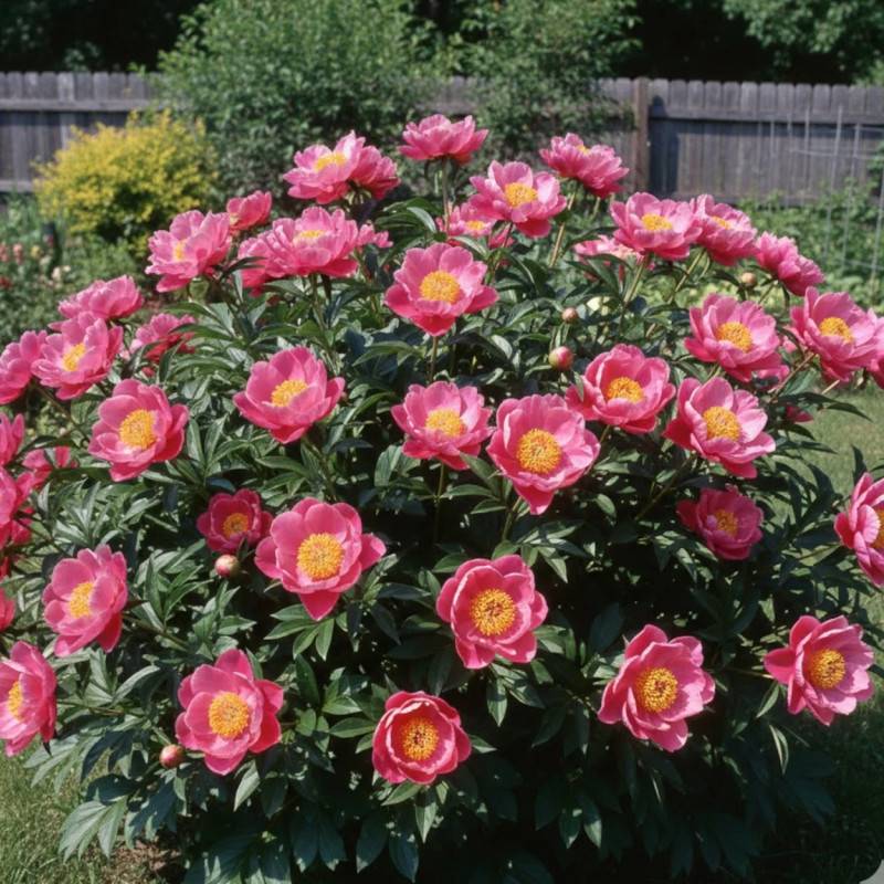 Pivoine herbacée Pink Chalice à fleurs Rose/ - feuillage Caduc - Pot de 2L - 10/20 cm - Imagen 1