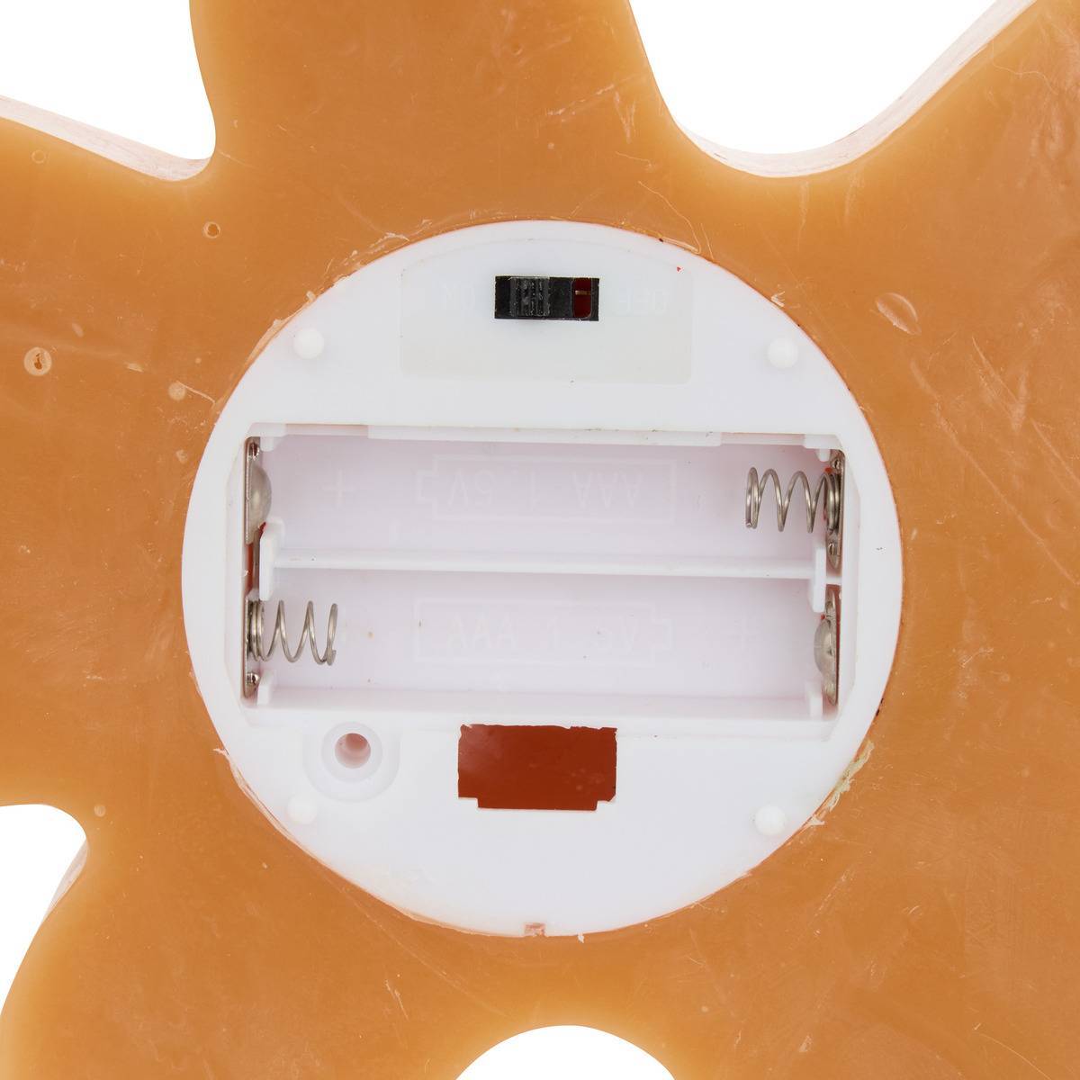 Atmosphera - Bougie LED pain d'épices H. 17 cm - Atmosphera Créateur d'intérieur - Image 3
