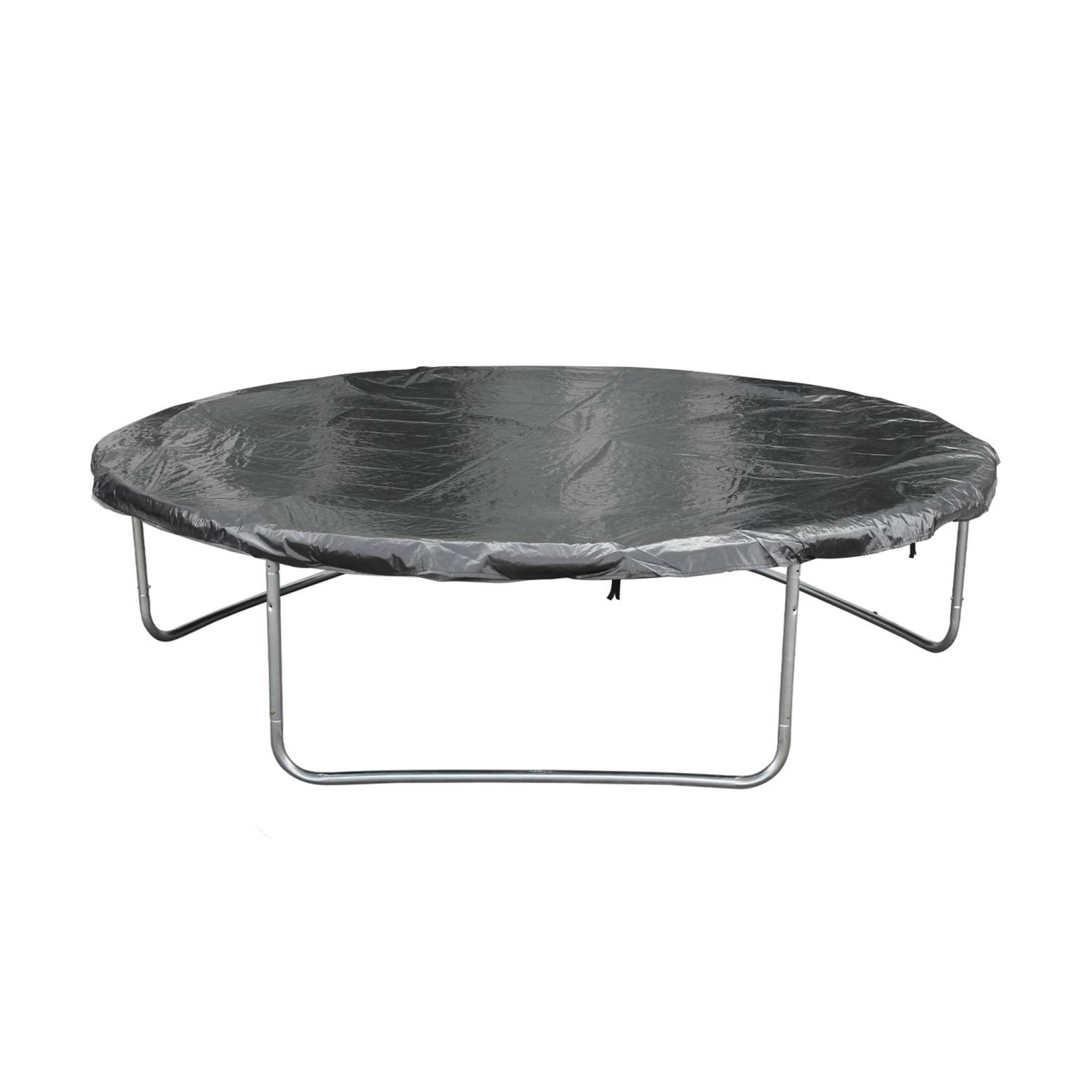 sweeek - Trampoline 305cm - Mars XXL Gris - avec filet de protection. échelle. bâche. filet pour chaussures. kit d'ancrage. trampoline de jardin 305 | sweeek - Image 6