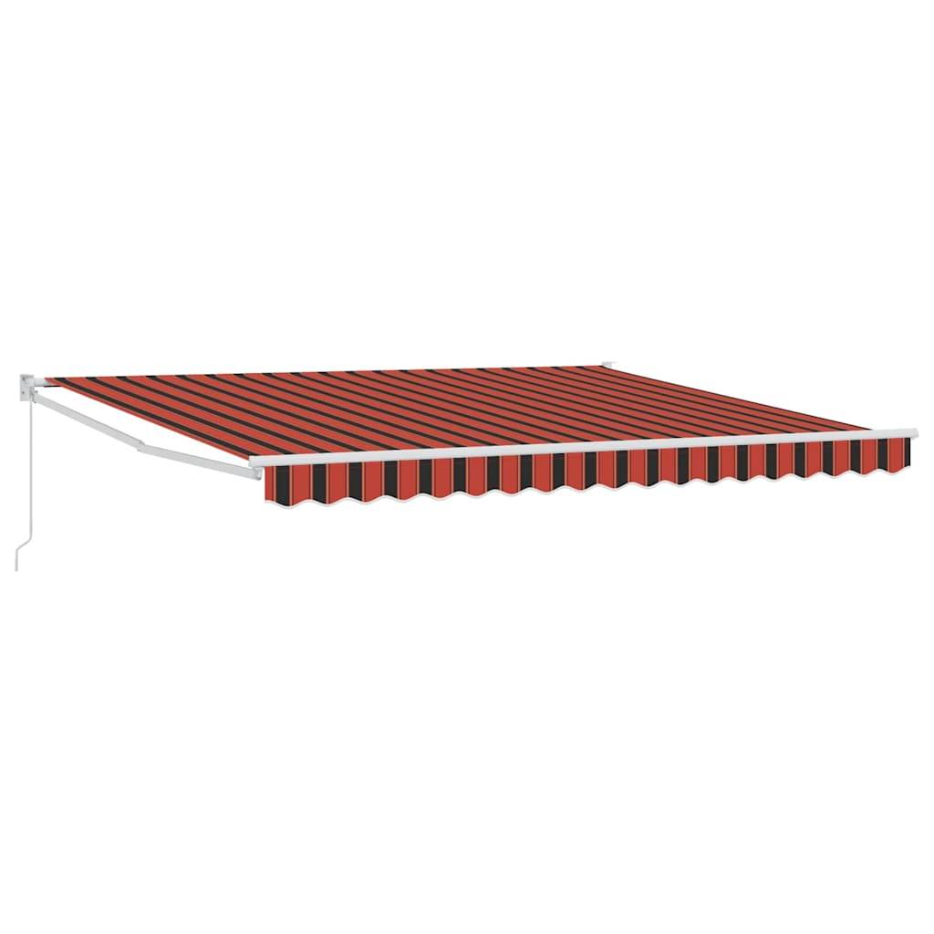 Maison Chic - Store banne | Auvent Rouge et Noir 350 x 250 x 165 cm Polyester Maison Chic - Image 1