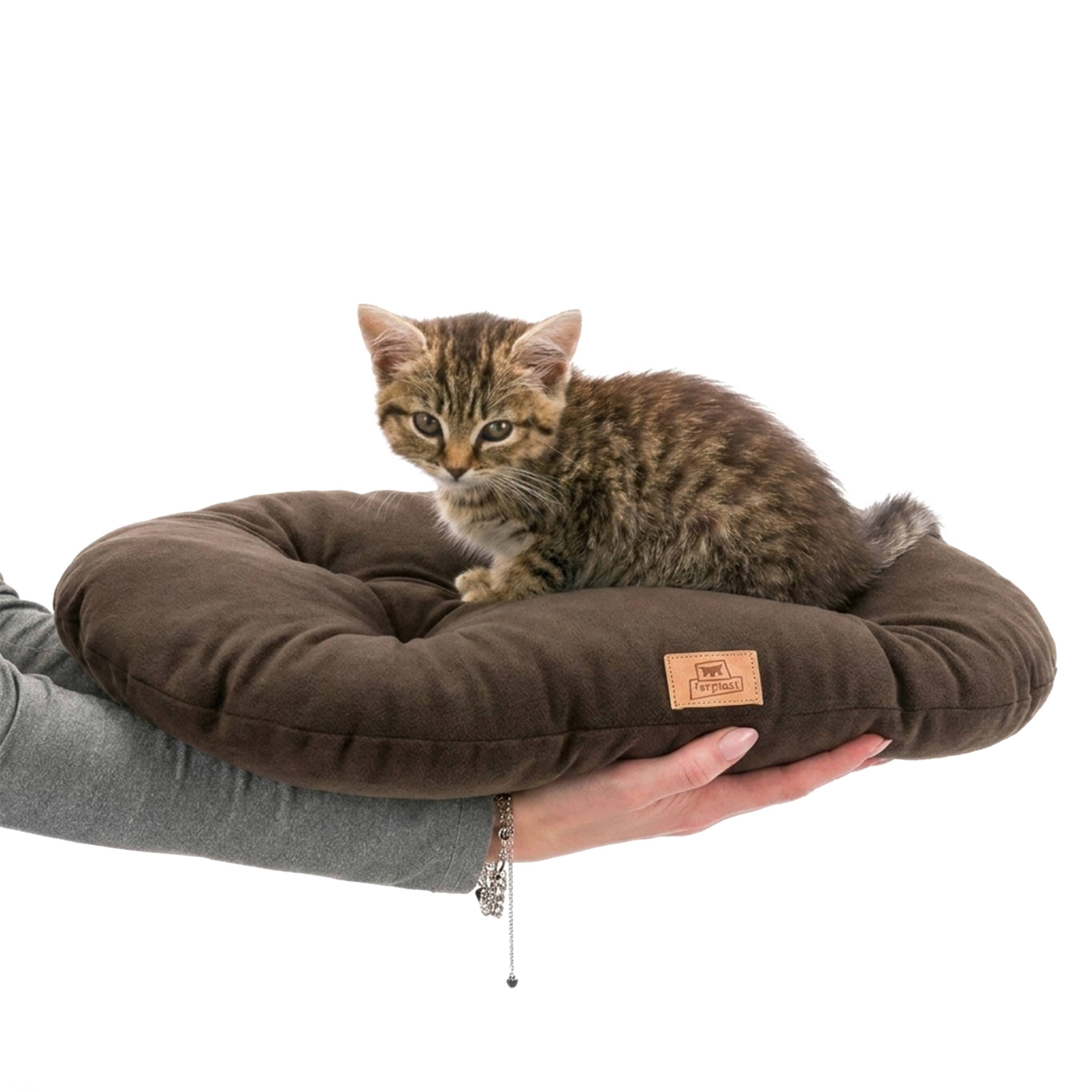 Ferplast - Ferplast Coussin Chien, Tapis Chien RELAX 45/2 MICROFLEECE, Coussin Chat, Lit pour Chiens Chats, Matelas Animaux, Coussin pour Panier Chien et Chat, - Imagen 6