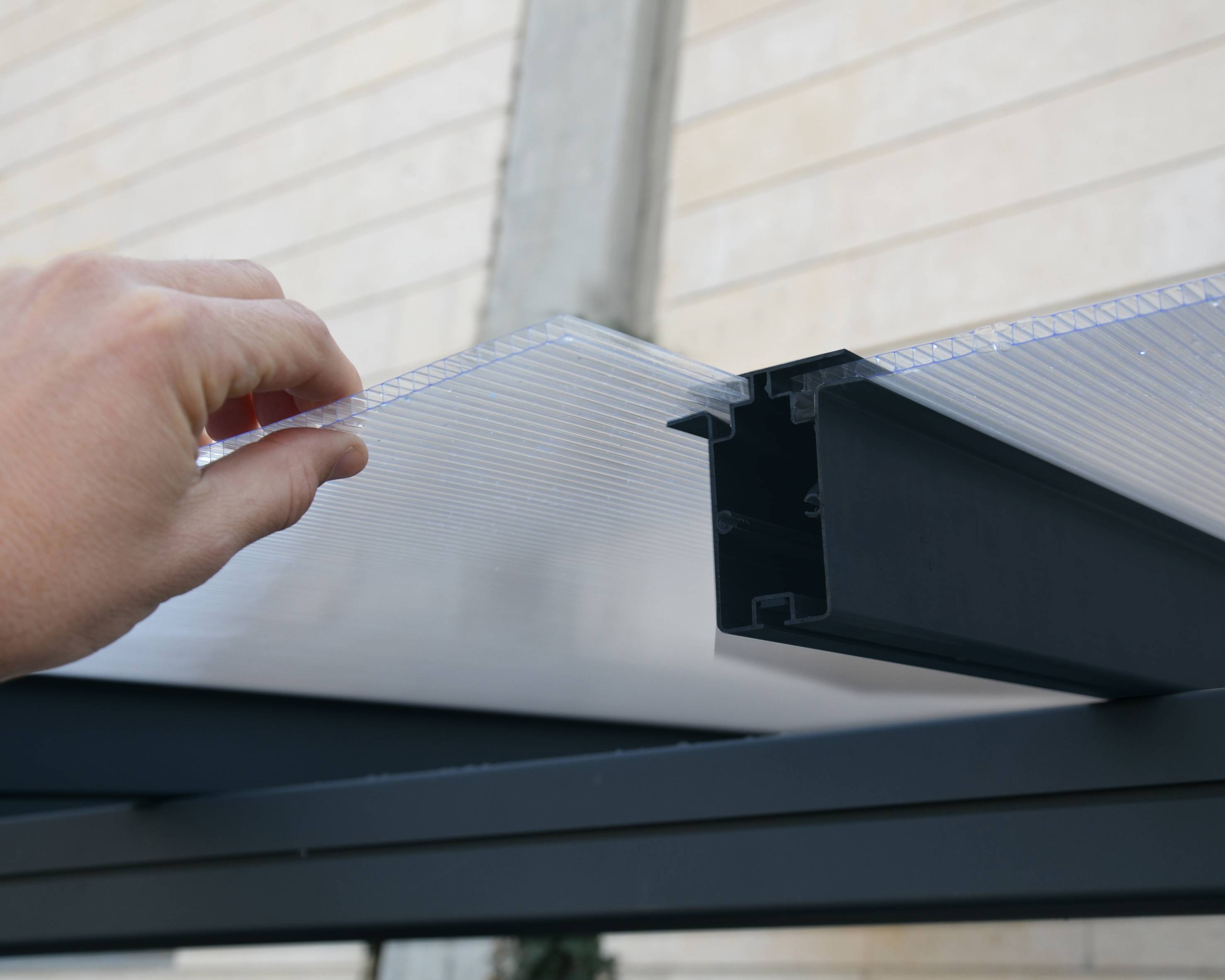Canopia - Canopia Pergola Sierra 2,2X6,7 Grise - Imagen 2