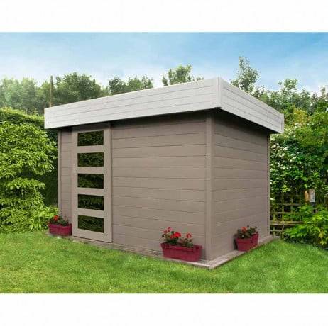 Abri de jardin OSLO en bois 5,78 m², Plancher Oui - Imagen 2