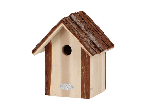 Esschert Design - Nichoir pour oiseaux mésange bleue avec toit écorce - Esschert Design - Image 1
