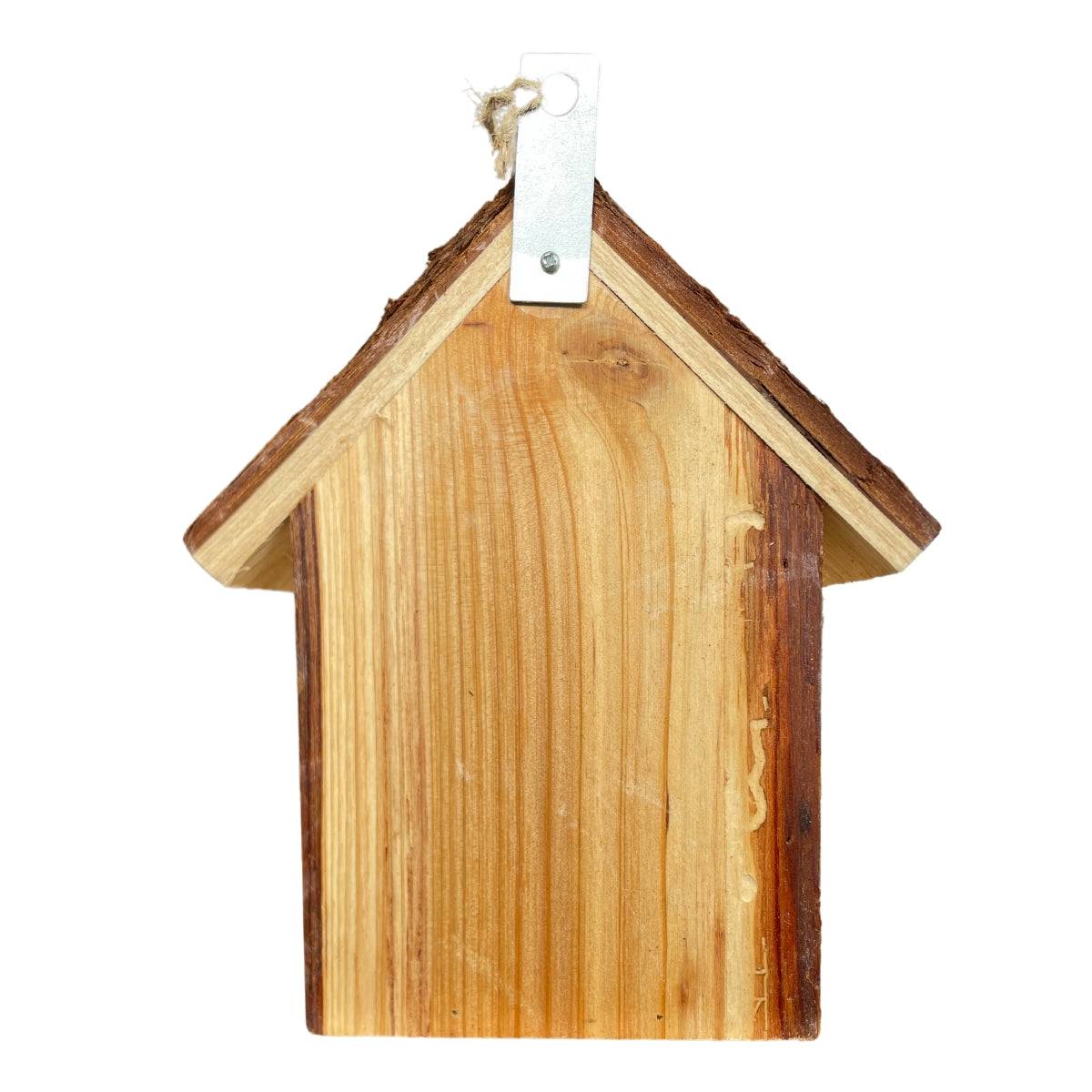 Esschert Design - Nichoir pour oiseaux mésange bleue avec toit écorce - Esschert Design - Imagen 4