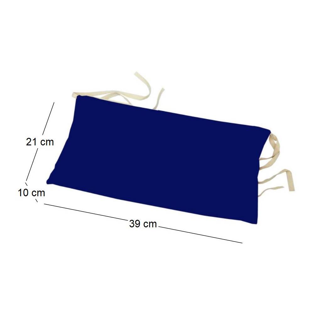 Lona - Coussin de tête en coton pour chilienne Elvas Bleu - Image 3