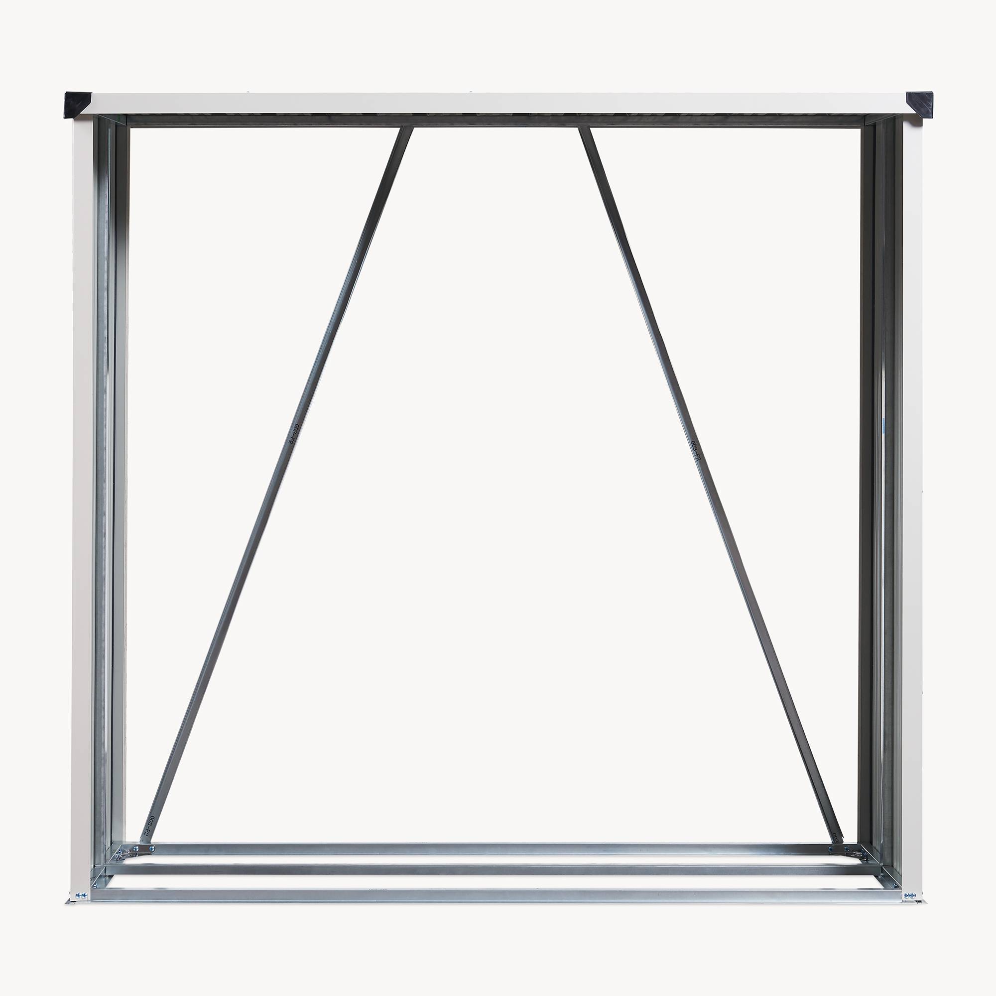 Casa.Pro - Abri-bûches couvert Kalmar 158 x 47 x 152 cm anthracite casa.pro - Imagen 6