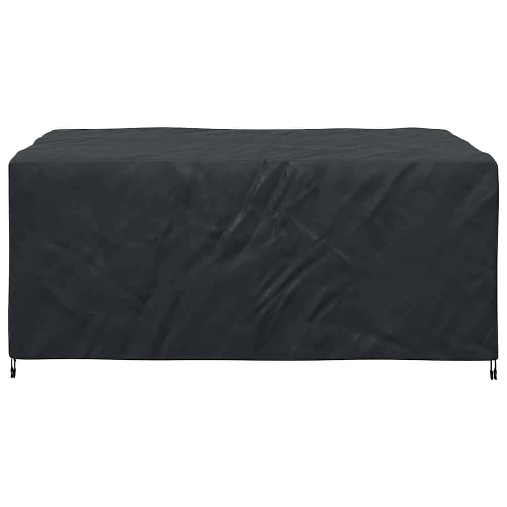 Grande Housse Salon de Jardin Tissu Oxford 210D Protection Pluie et UV pour Terrasse Noir 143x225x90 cm – ComfortXL Outdoor Living - Image 7