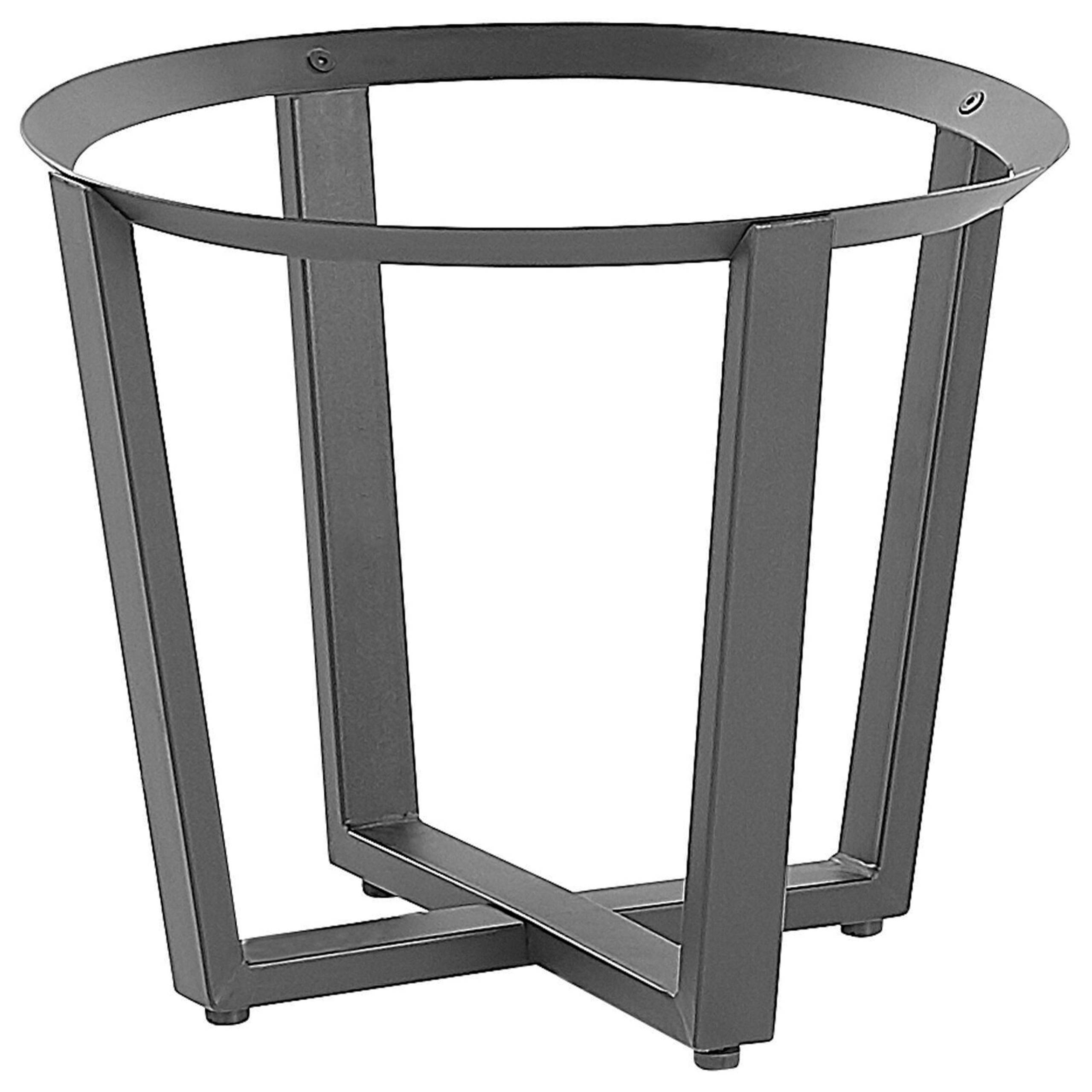 Beliani - Braséro Rond au Charbon Chauffage Extérieur en Acier Noir Très Décoratif et Elégant Idéal pour Cuisiner à l'Extérieur Beliani - Imagen 5