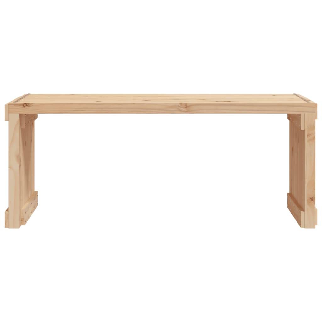 Maison Chic - Banc de jardin - Banc d'extérieur - Banquette extensible 212,5x40,5x45 cm bois massif de pin - Imagen 4