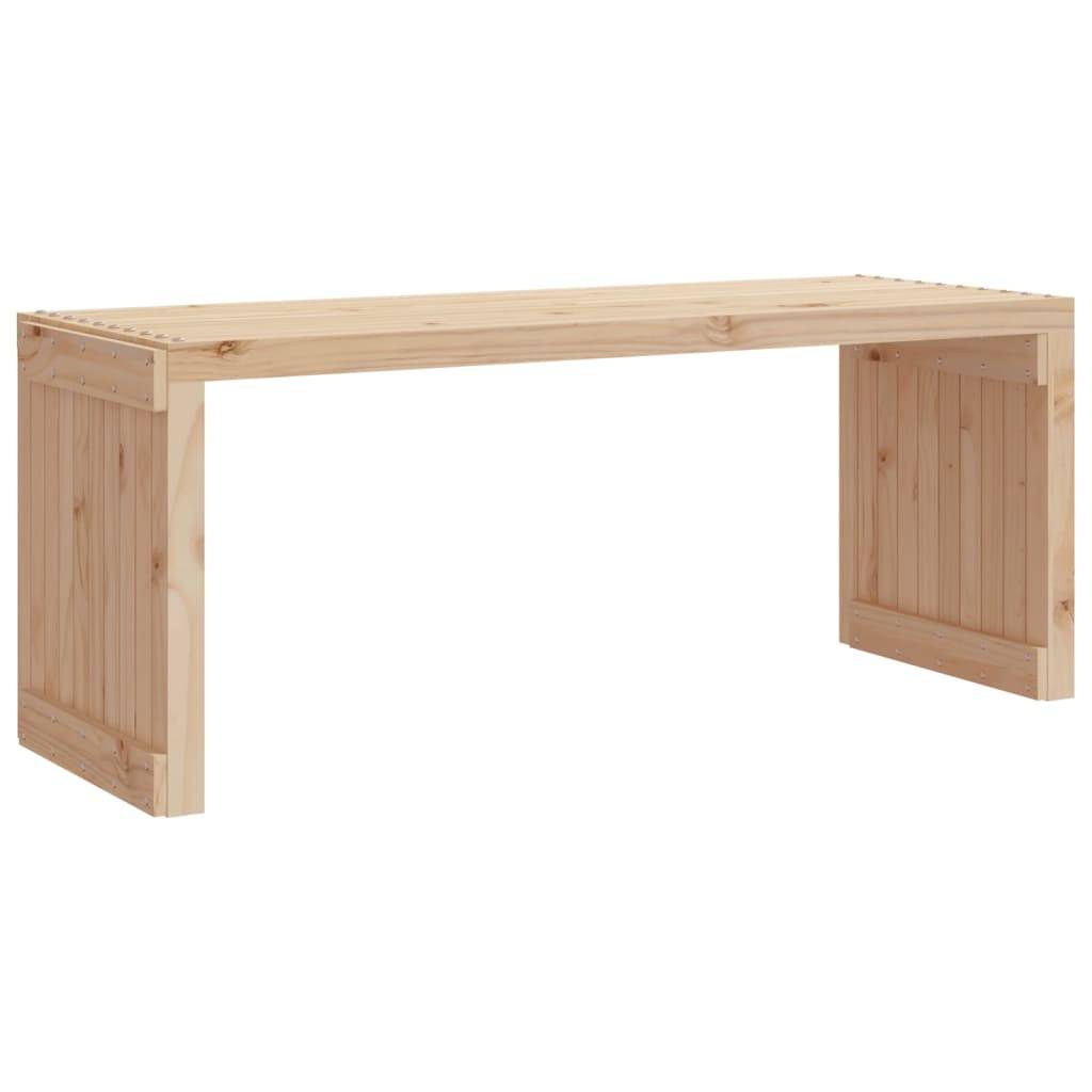 Maison Chic - Banc de jardin - Banc d'extérieur - Banquette extensible 212,5x40,5x45 cm bois massif de pin - Imagen 5