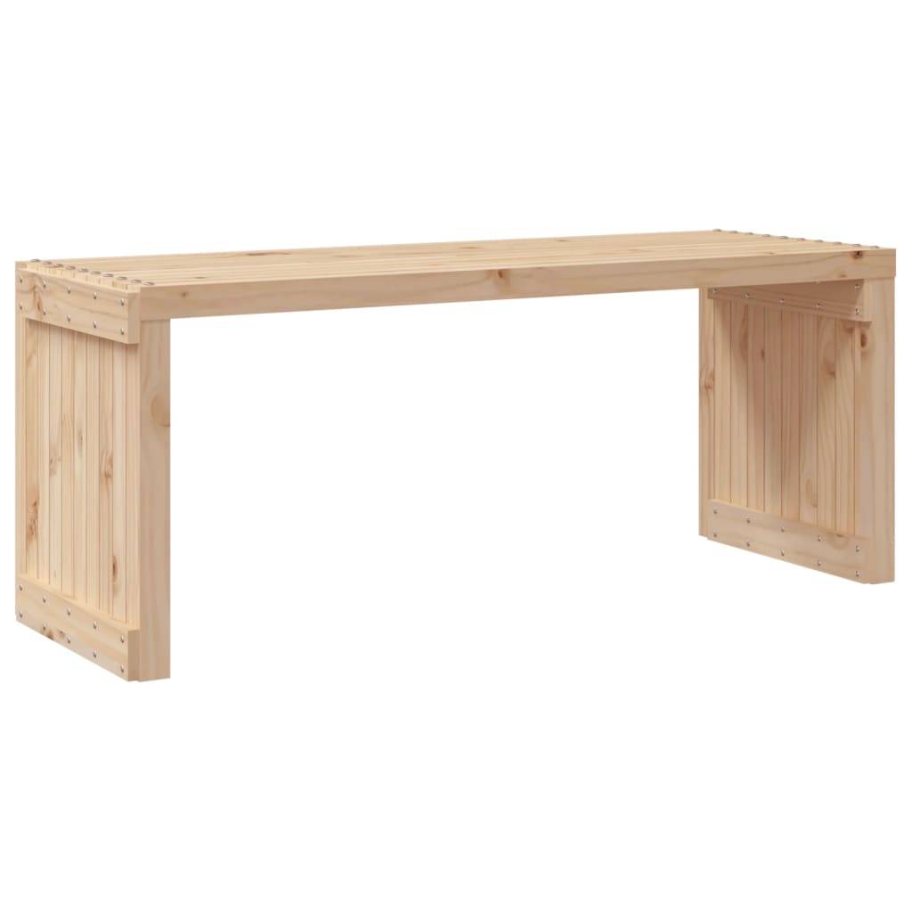 Maison Chic - Banc de jardin - Banc d'extérieur - Banquette extensible 212,5x40,5x45 cm bois massif de pin - Imagen 7