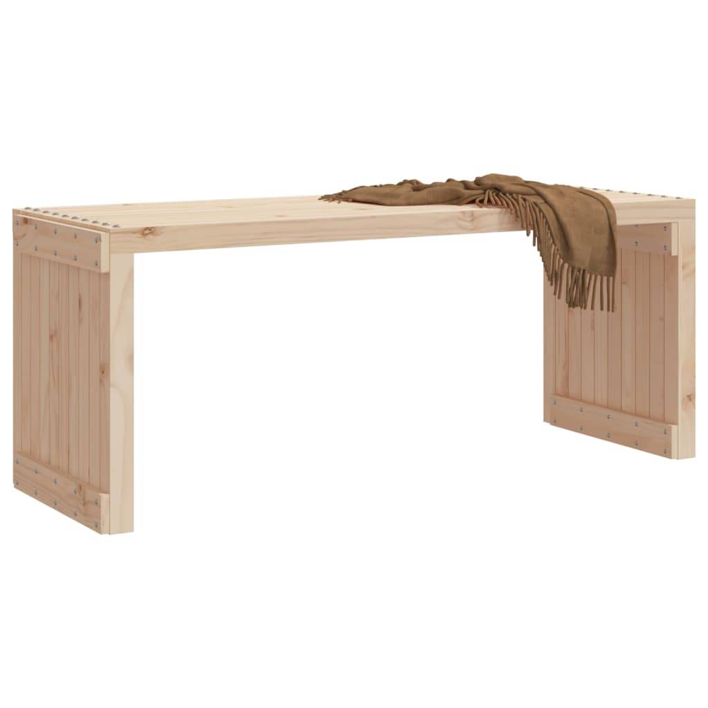 Maison Chic - Banc de jardin - Banc d'extérieur - Banquette extensible 212,5x40,5x45 cm bois massif de pin - Imagen 3