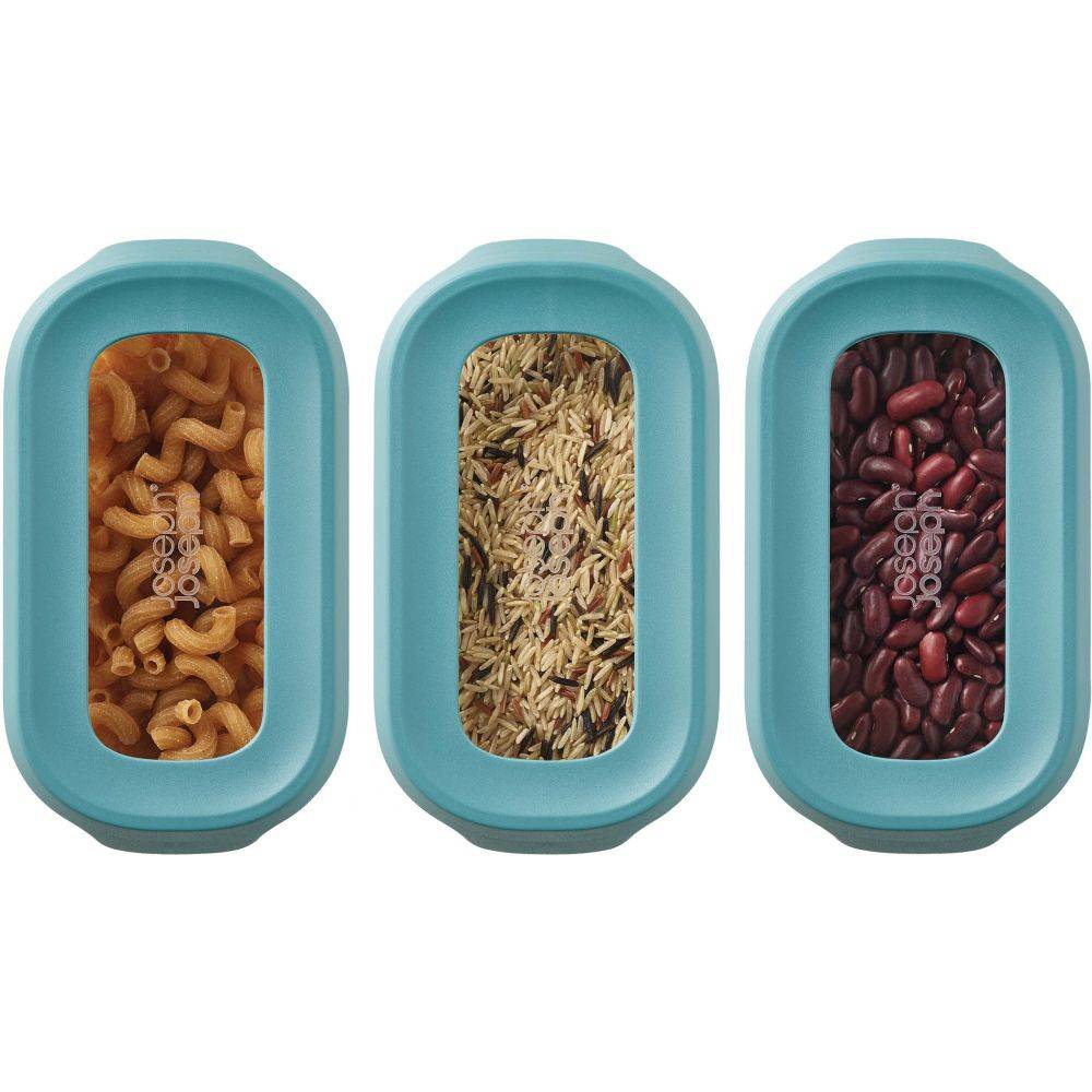 Lot de 3 boîtes de conservation sous étagère CuboardStore Boîtes de 1.3 litres - Imagen 4