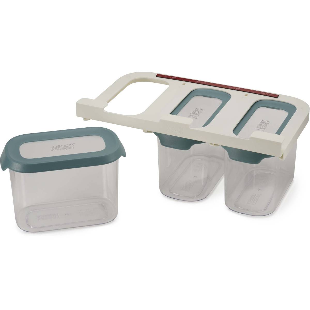 Lot de 3 boîtes de conservation sous étagère CuboardStore Boîtes de 1.3 litres - Imagen 1