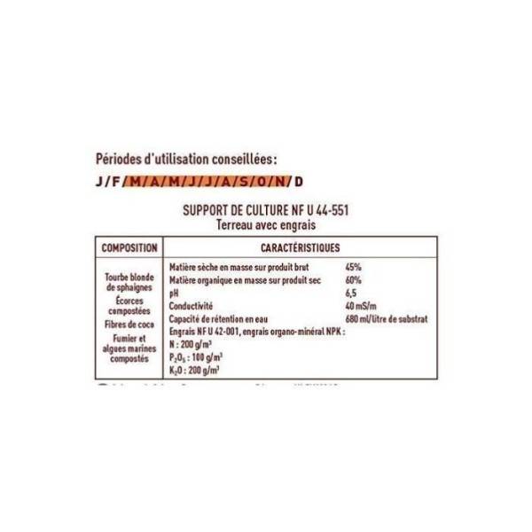 Or Brun - Or Brun Terreau Pots Et Jardinieres 4l - Imagen 6