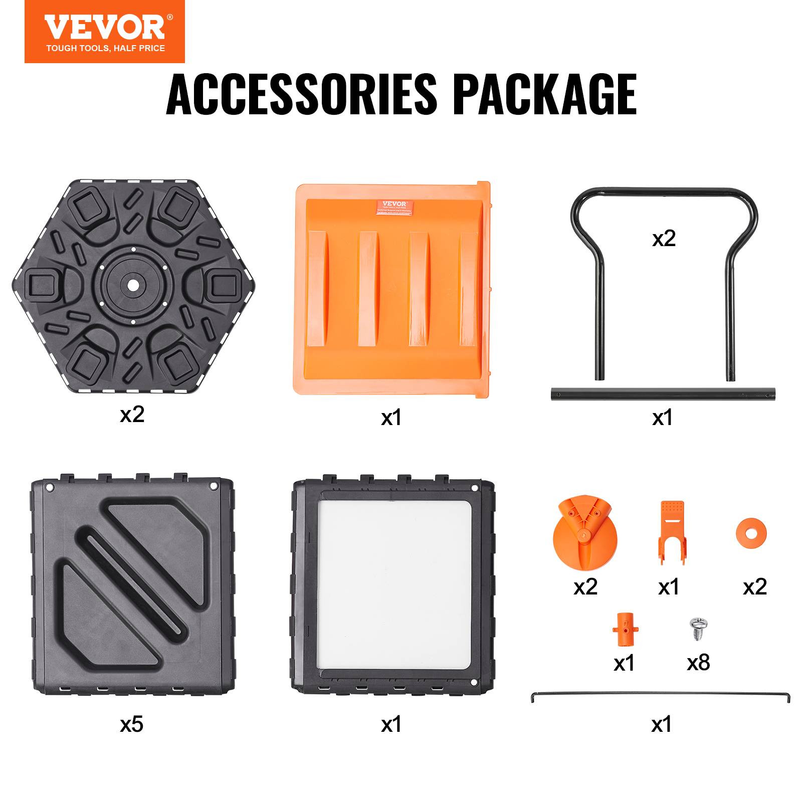 VEVOR Composteur jardin rotatif 70 L, PP et acier, charge 20 kg. Chambre unique, déchets organiques. - Image 7