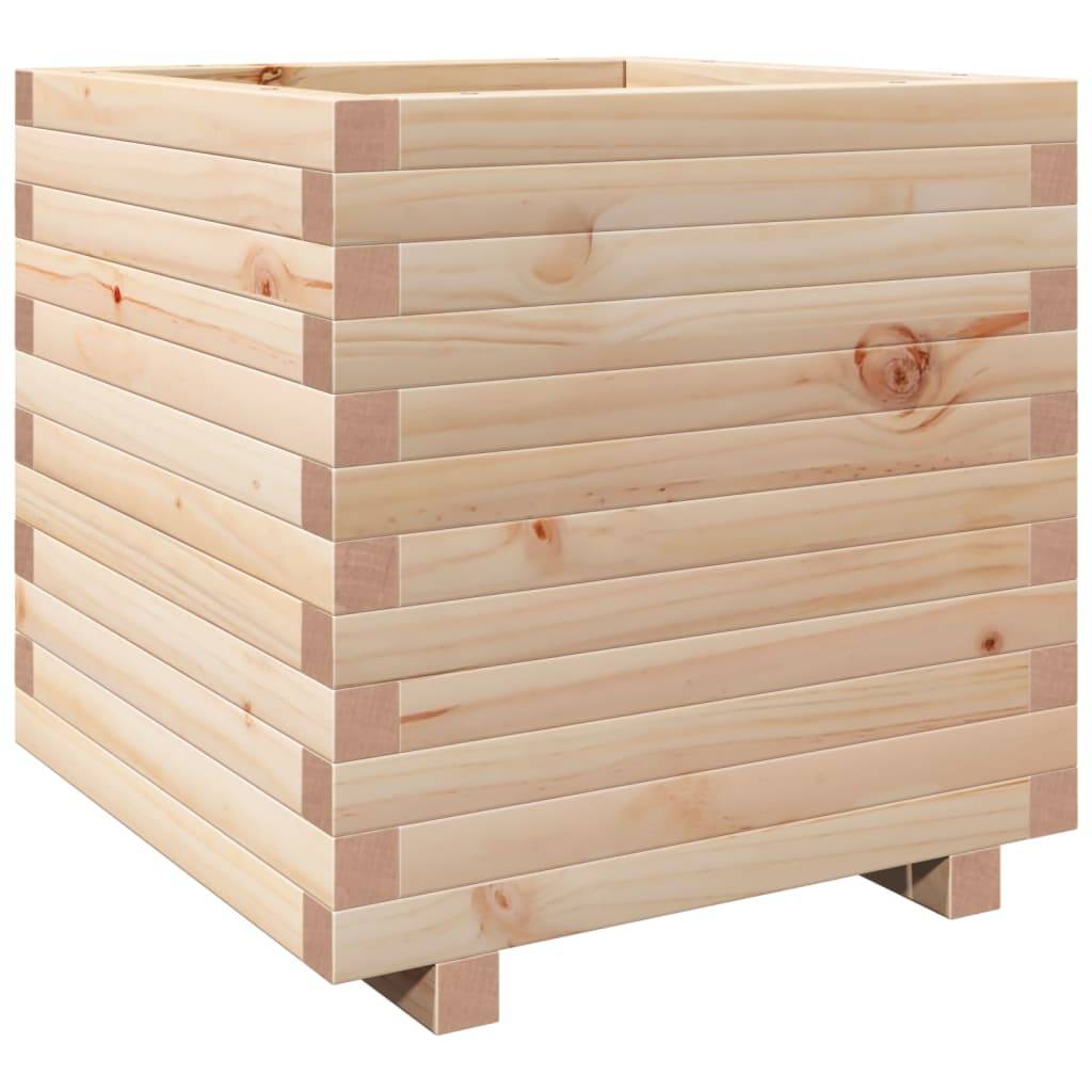 Maison Chic - Jardinière, Bac à fleurs, Pot de fleurs 50x50x49,5 cm bois de pin massif - Imagen 1