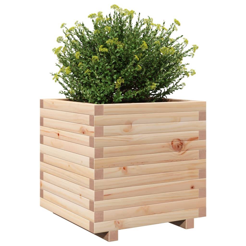 Maison Chic - Jardinière, Bac à fleurs, Pot de fleurs 50x50x49,5 cm bois de pin massif - Imagen 4