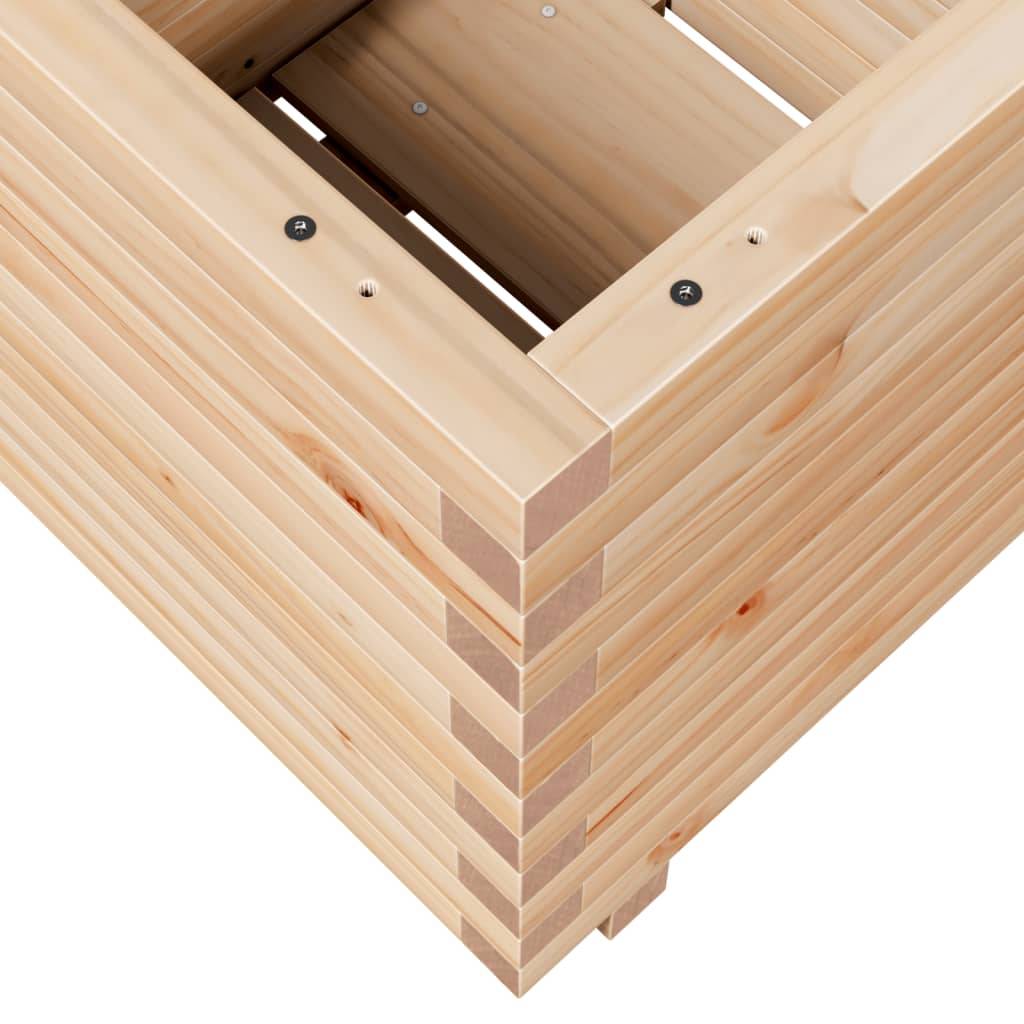 Maison Chic - Jardinière, Bac à fleurs, Pot de fleurs 50x50x49,5 cm bois de pin massif - Imagen 8
