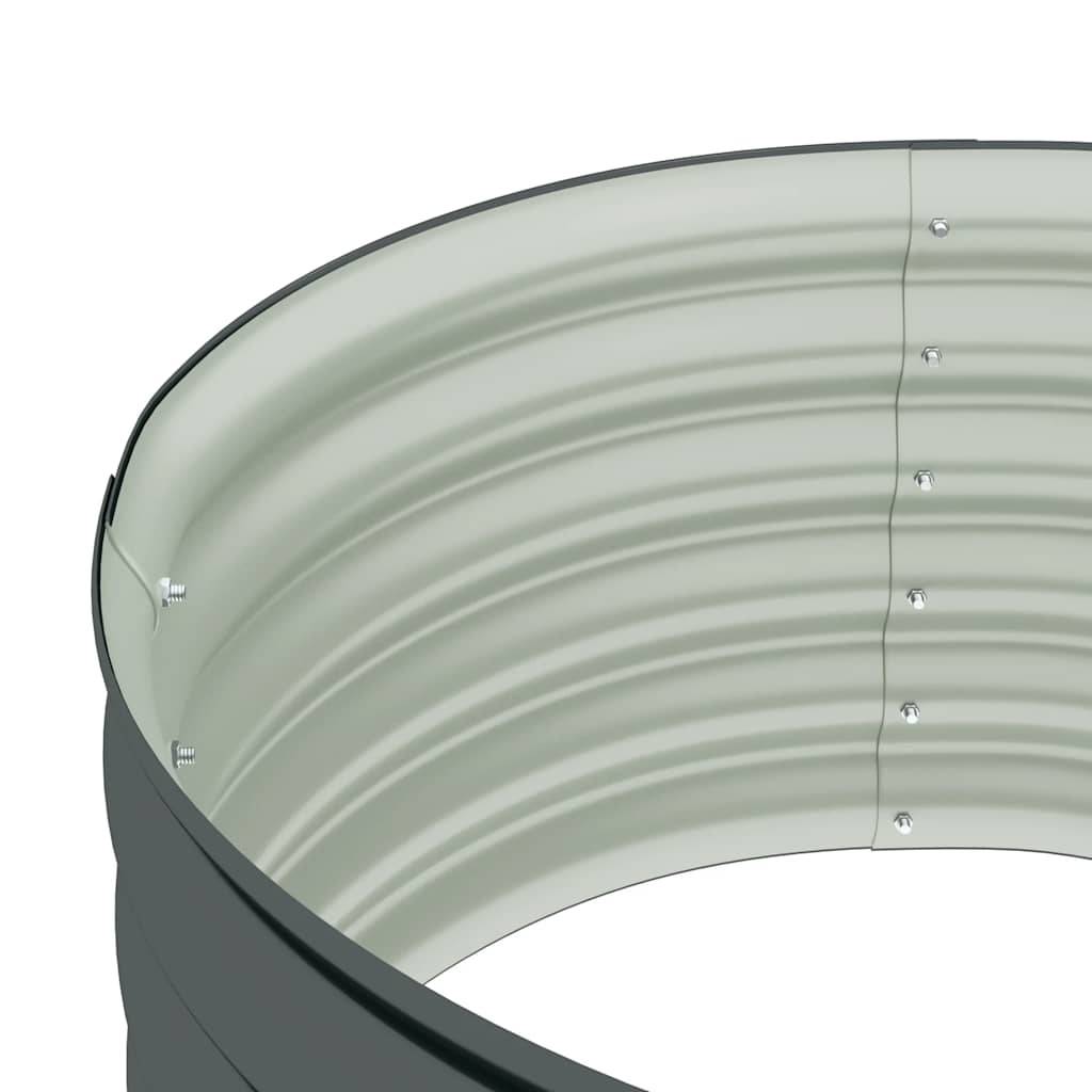 Prolenta Premium - Jardinière acier gris 80 x 80 x 44 cm - Prolenta premium p358.3 - Image 6