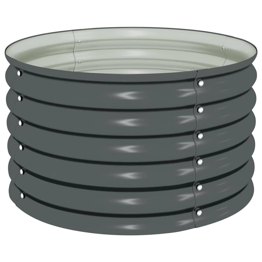 Prolenta Premium - Jardinière acier gris 80 x 80 x 44 cm - Prolenta premium p358.3 - Image 1