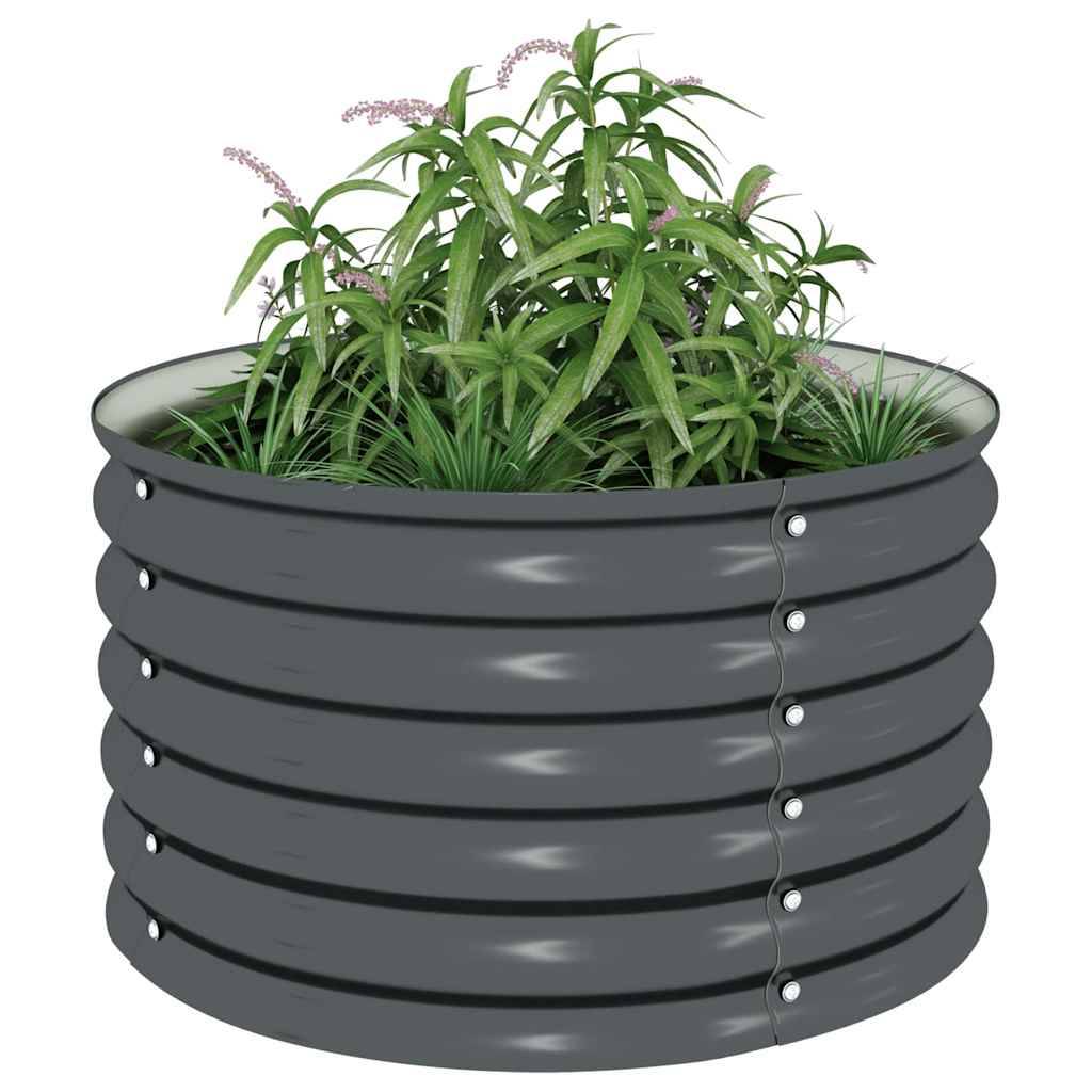 Prolenta Premium - Jardinière acier gris 80 x 80 x 44 cm - Prolenta premium p358.3 - Image 4