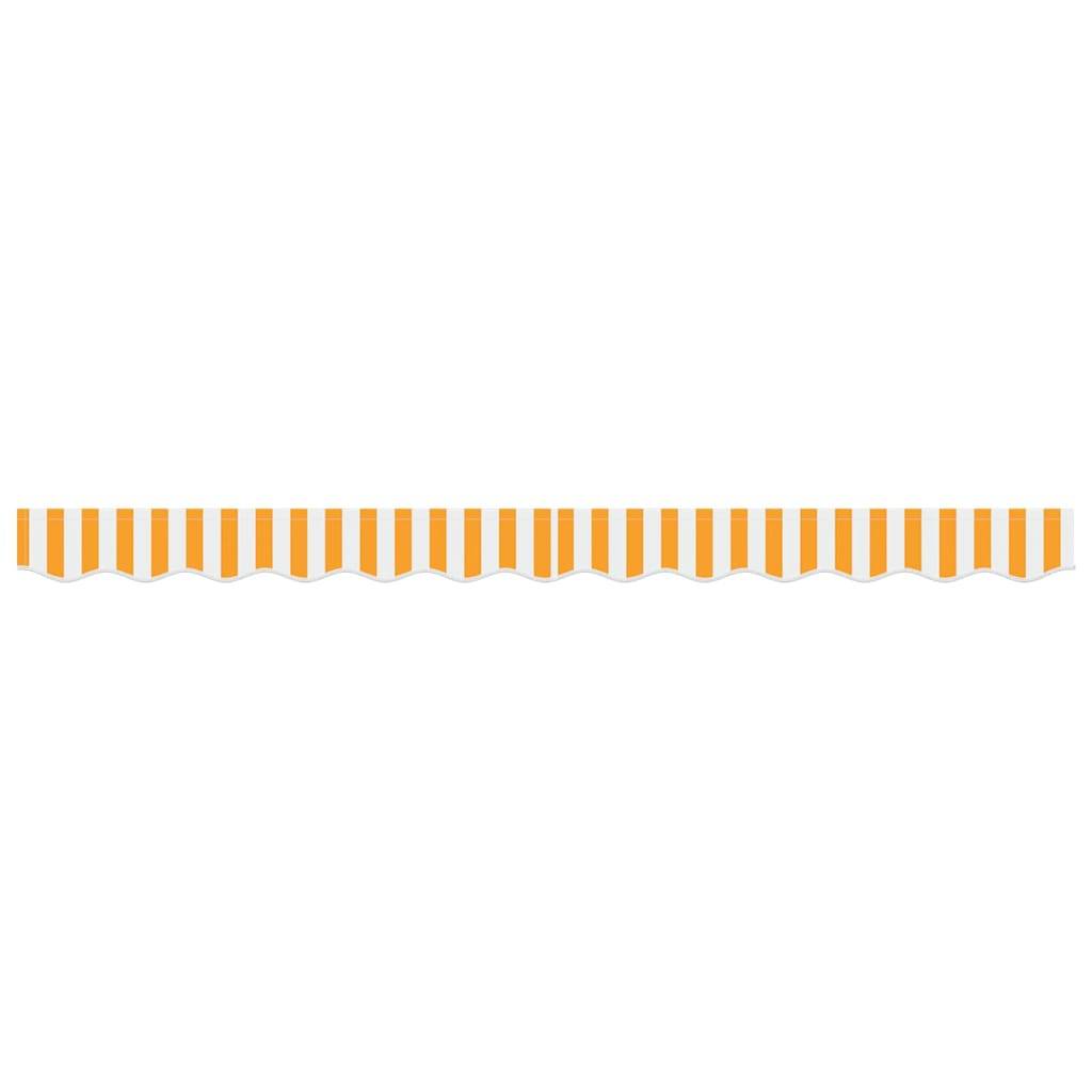Vidaxl - Remplacement de lambrequin Jaune et blanc 2,5 m Polyester vidaXL 42000680 - Imagen 5