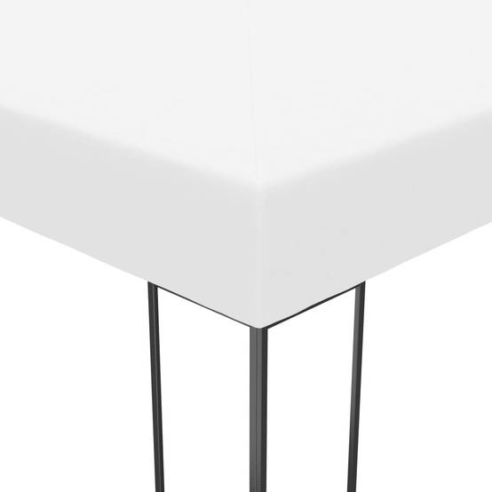 ComfortXL - Tonnelle de Jardin Acier Design Élégant Toit Double Ventilé Anti-UV Blanc 4x3 m – ComfortXL Outdoor Living - Image 4