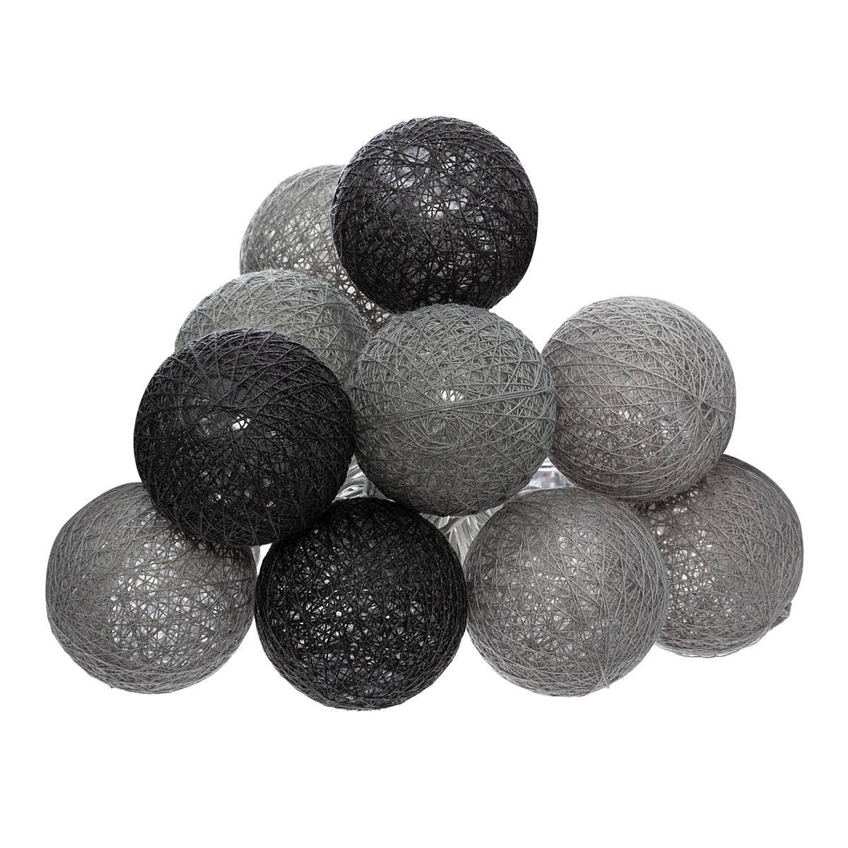 Atmosphera - Guirlande LED à piles 10 boules - Atmosphera Créateur d'intérieur - Image 1