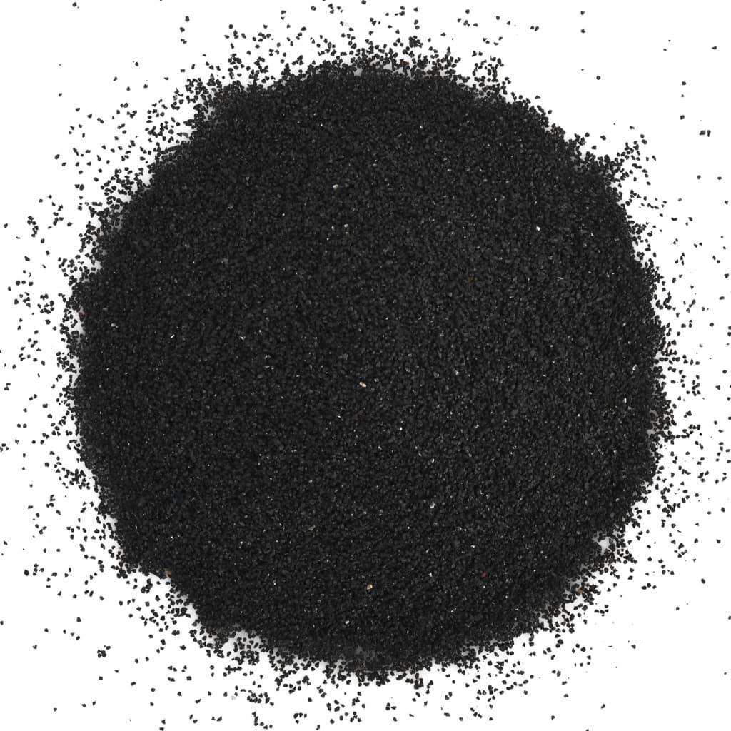 Vidaxl - Sable pour aquarium 25 kg noir 0,2-2 mm vidaXL 3217157 - Image 4