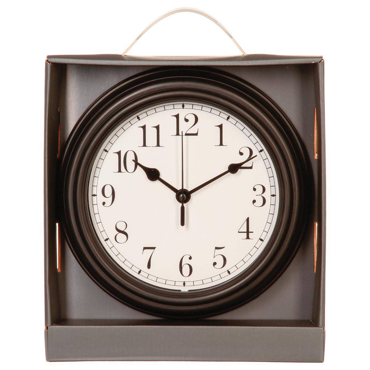 Atmosphera - Horloge "Evan" à moulures D22cm - Atmosphera Créateur d'intérieur - Imagen 3