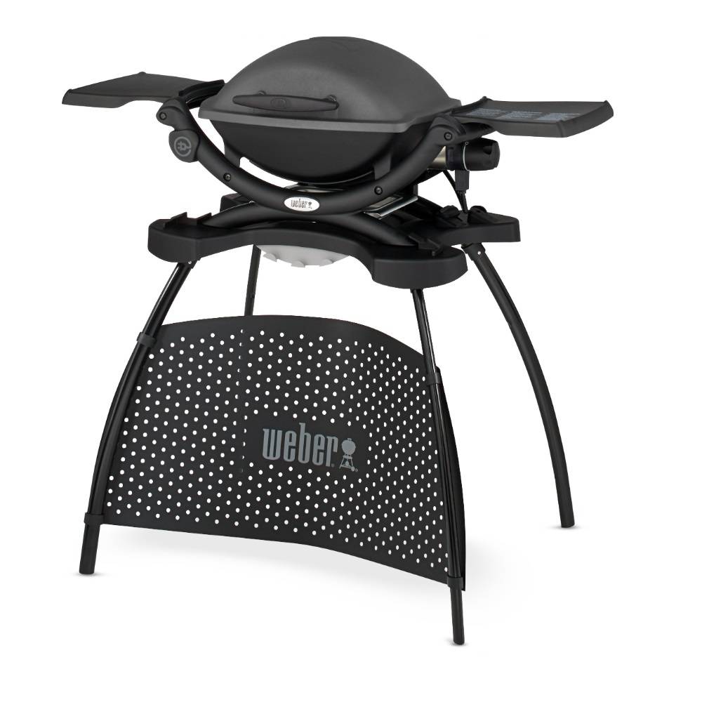 Weber - Barbecue électrique sur pieds 2200w gris foncé Q1400STAND Weber - Imagen 2