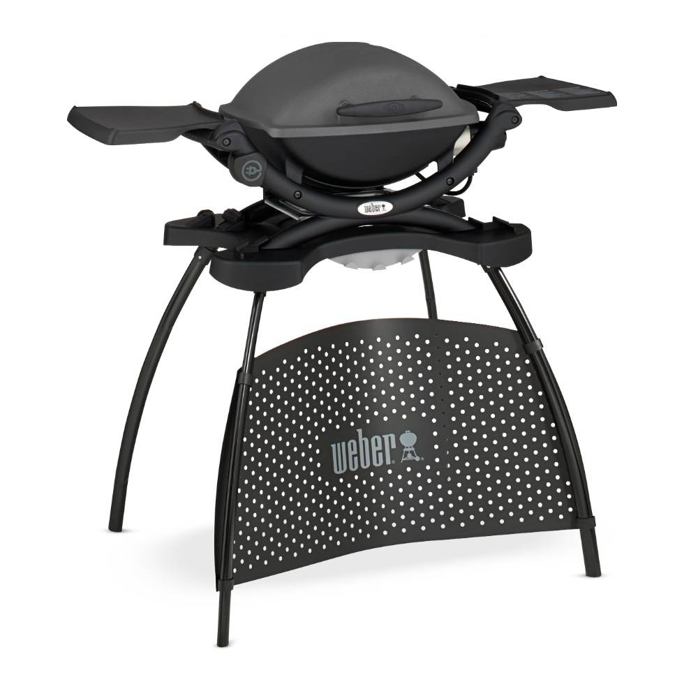 Weber - Barbecue électrique sur pieds 2200w gris foncé Q1400STAND Weber - Imagen 3
