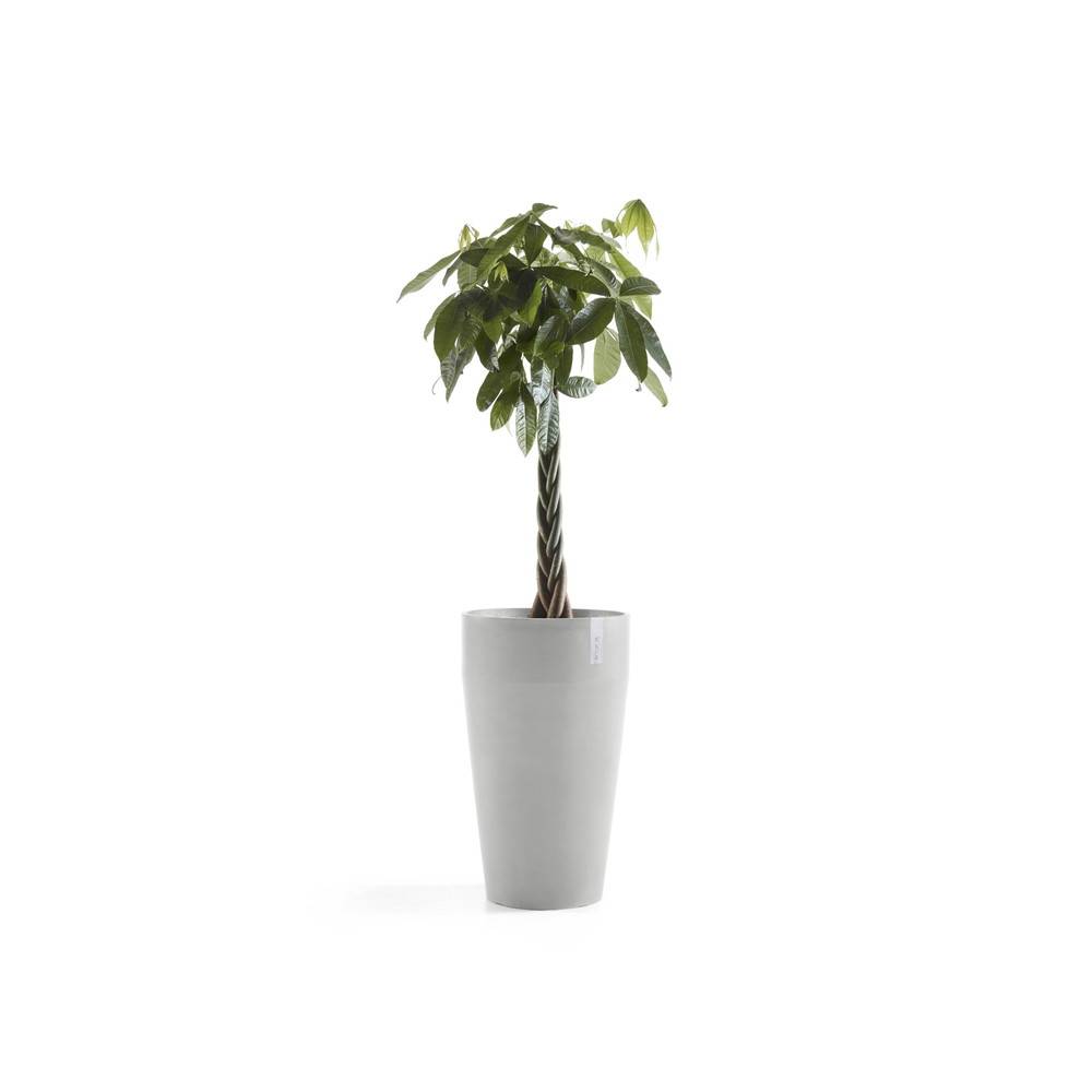 Ecopots - Pot Haut Sankara 75 Blanc Gris - Ø 45 x H. 75 cm - 78 L ECOPOTS - Imagen 2