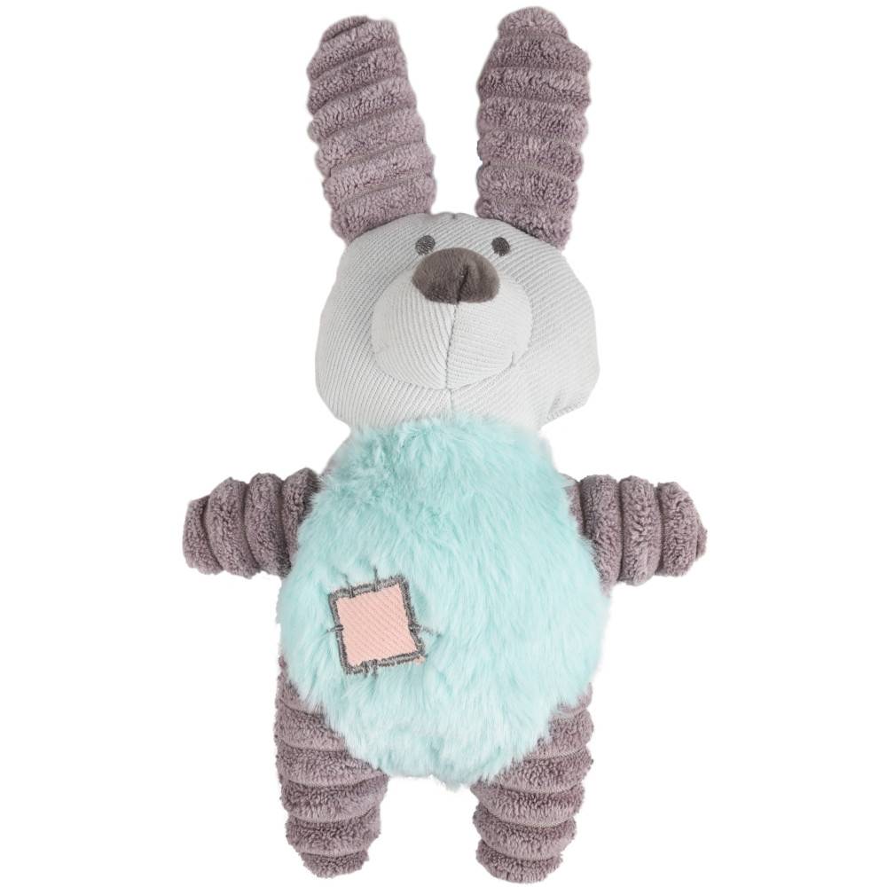 Flamingo - Peluche  junior dog,  lapin vert, 27 cm, pour chien - Imagen 1