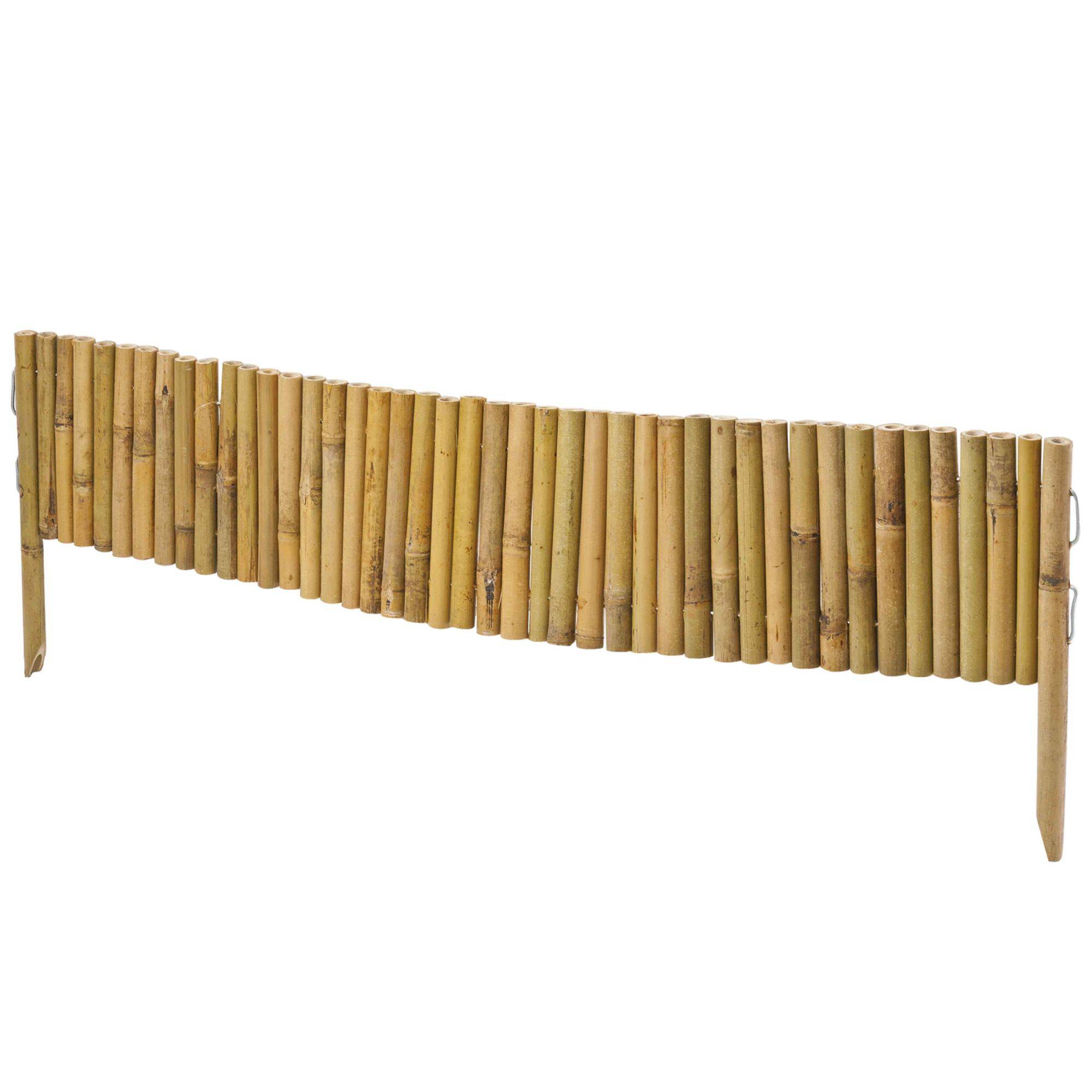 Windhager - Bordure bambous flexible 35x100cm