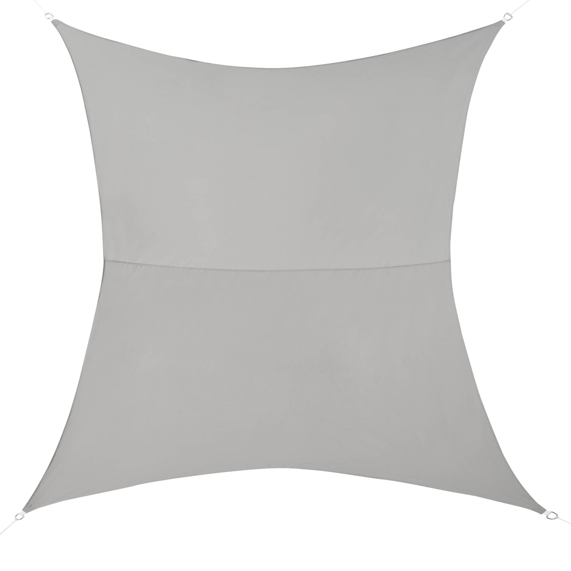 Voile d'Ombrage Lerma Rectangulaire Gris Clair 2 x 3 m [en.casa] - Image 1