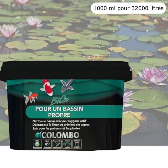Oxygène Actif Pour Bassins. 1000 ml. Réduit Les Algues. Équilibre Le Bassin