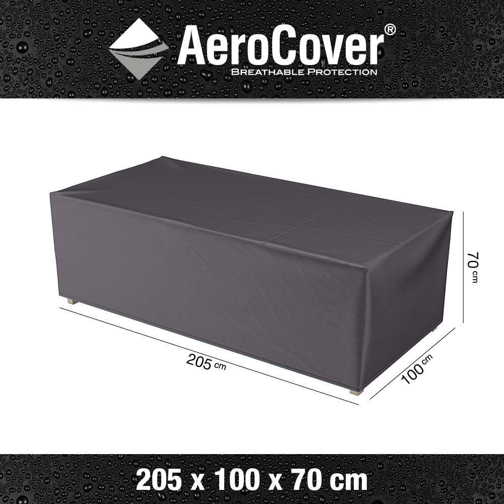 Housse de protection respirante pour banc de jardin Pour banc 205x100xH70 cm Aerocover - Imagen 3