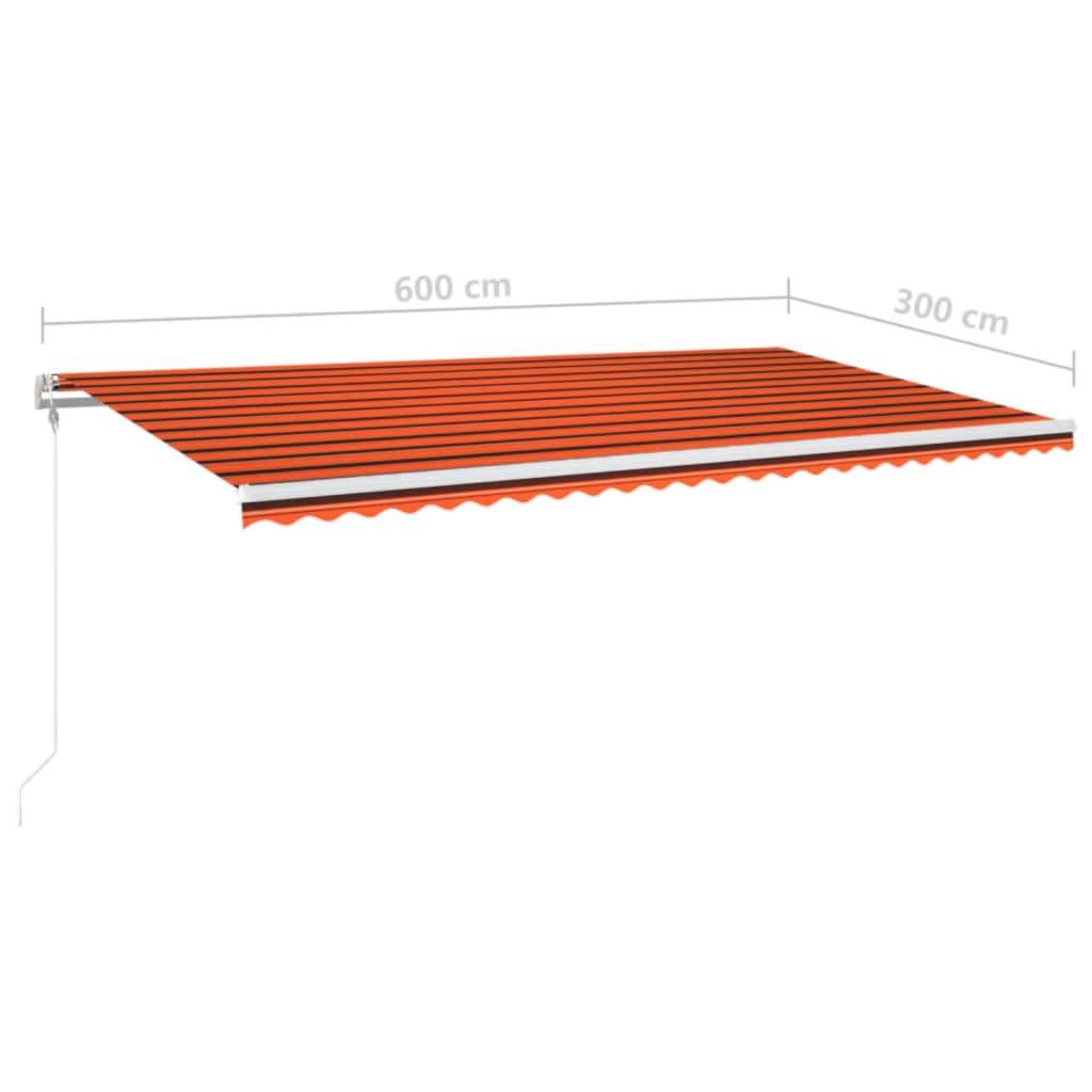 Prolenta Premium - Store banne  Zef Orange  600 X 300 cm  - P87209O - Image 10