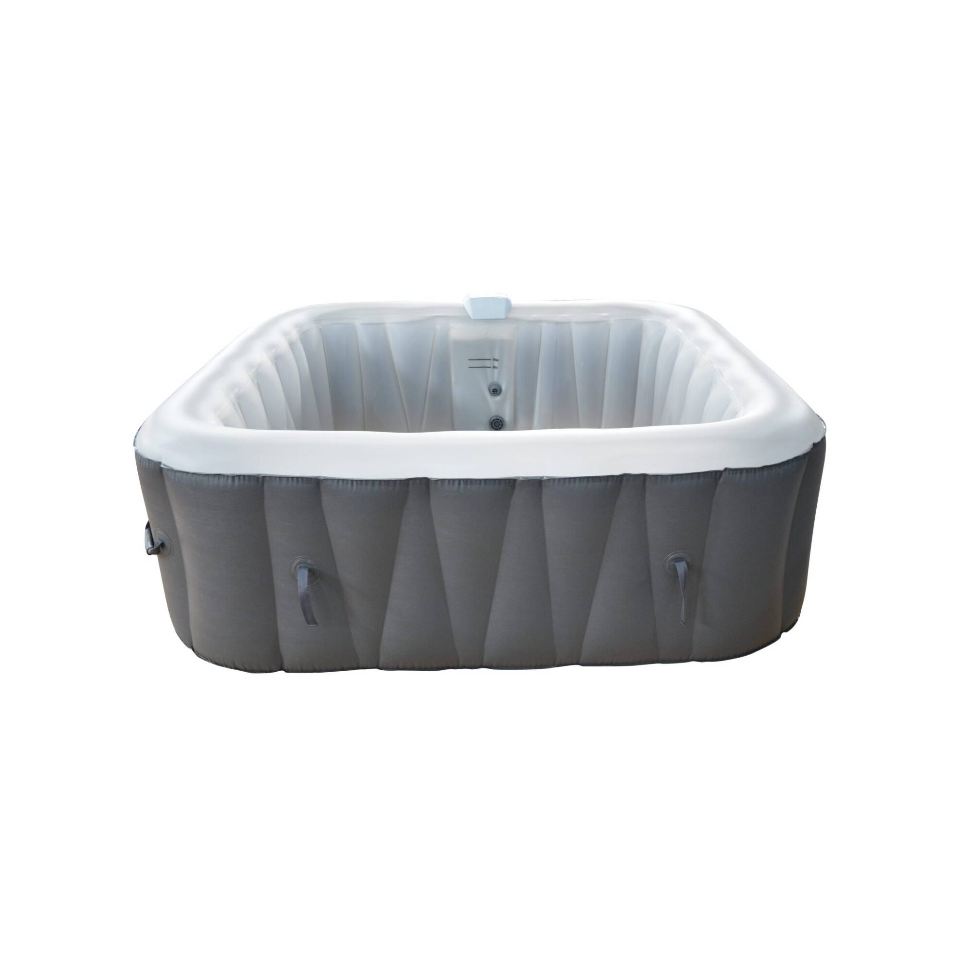 Spa gonflable 4 places carré - Sunspa - Bandeau LED inclus - Dimensions : 155 x 155 cm - Imagen 4